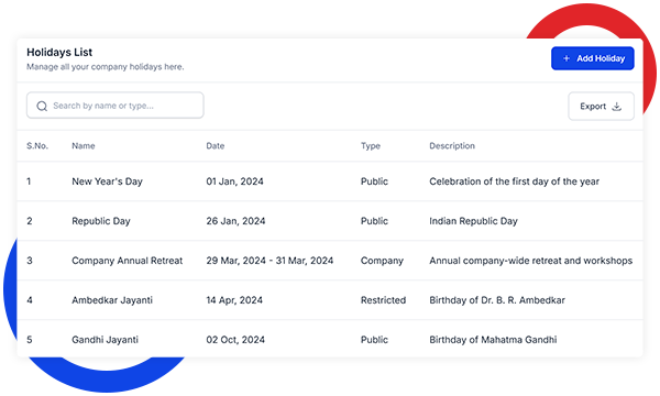 Complete Holiday Directory