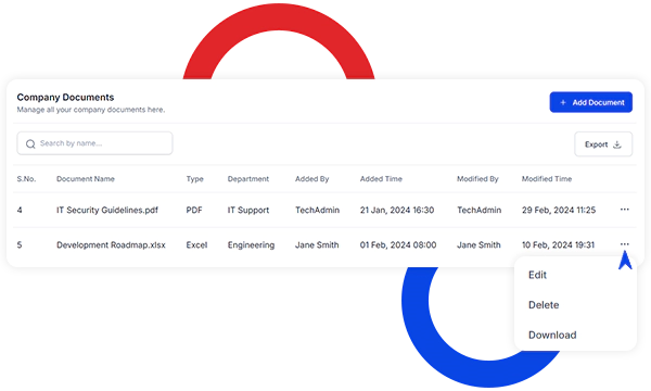 Comprehensive Document Index