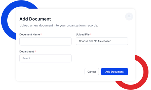 Upload Document Efficiently