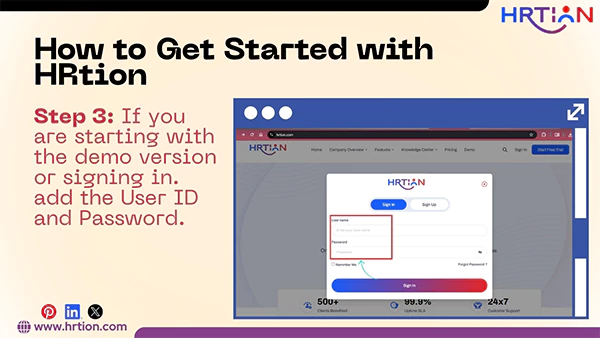 Add the UserID and Password