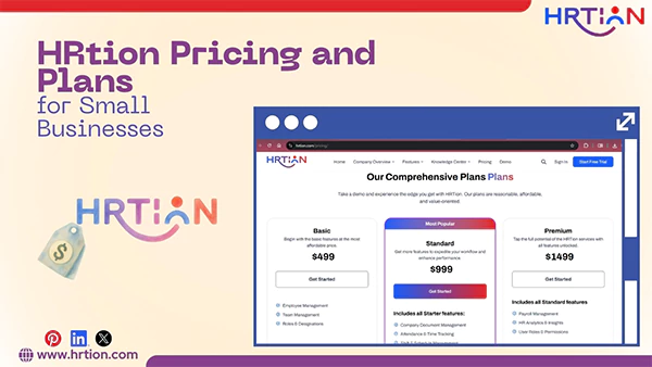 HRtion Pricing and Plans for Small Businesses