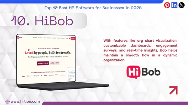 Hibob Homepage