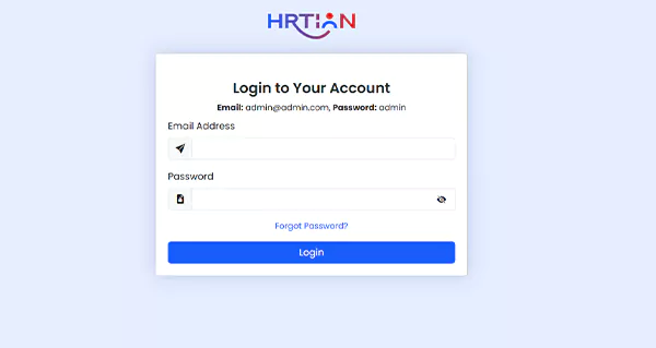 Log in to your account