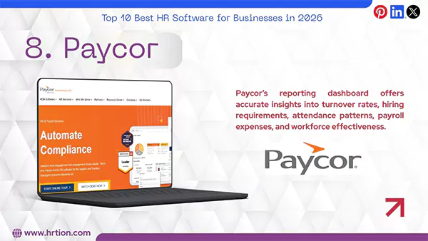 Paycor homepage