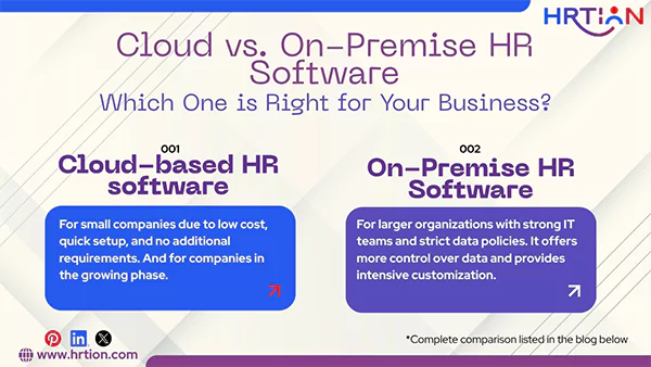 Cloud vs On Premise HR Software