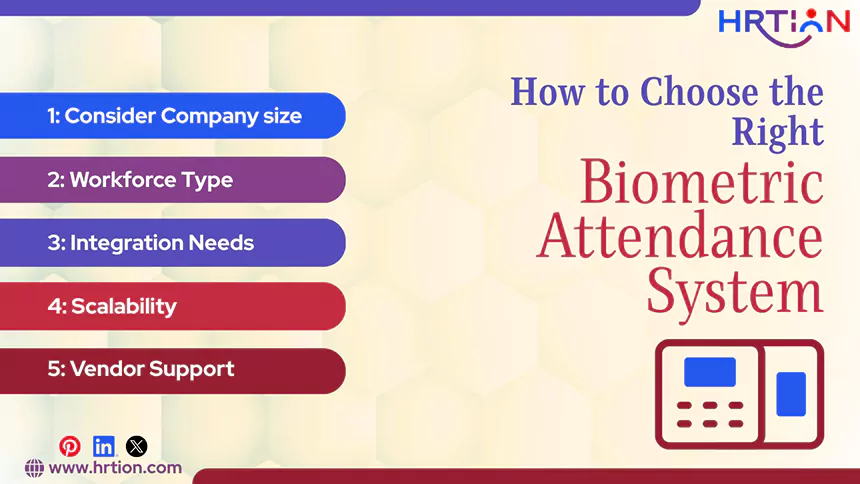 How to Choose the Right Biometric Attendance System