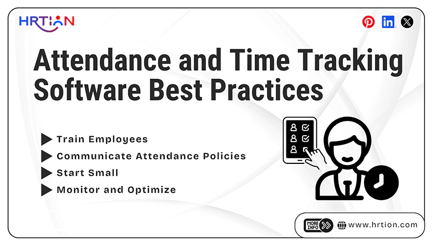 Attendance and Time Tracking Software Best Practices