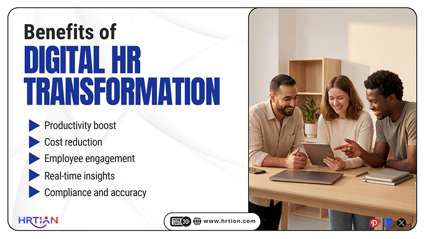 Benefits of Digital HR Transformation