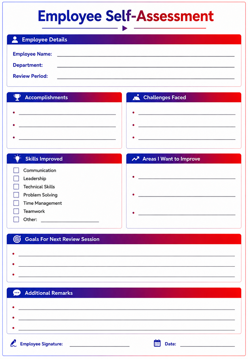 Employee Self Assessment