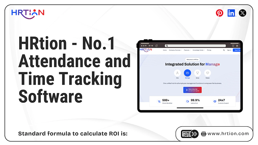 HRtion No1 Attendance and Time Tracking Software