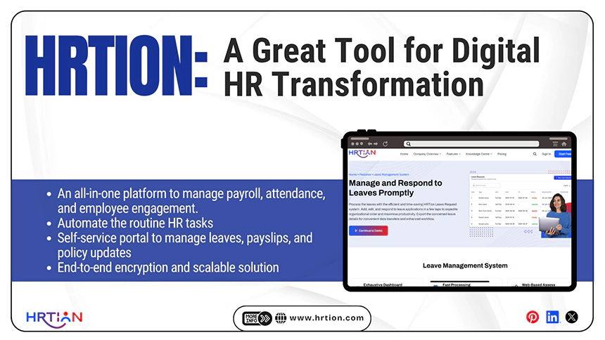 HRtion a great tool for digital HR transformation
