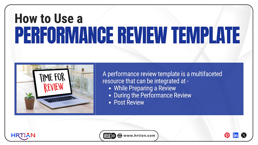 How to Use a Performance Review Template