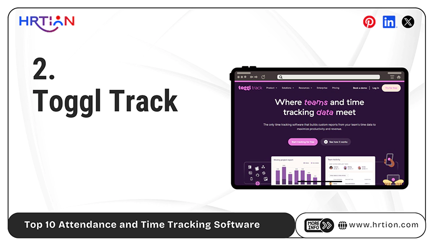 Top 10 Attendance and Time Tracking Software Toggl Track