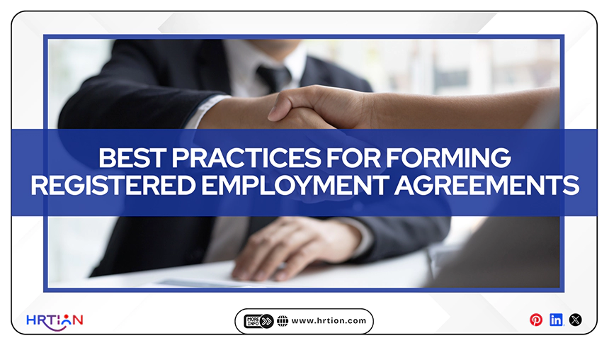 Best Practices for Forming Registered Employment Agreements