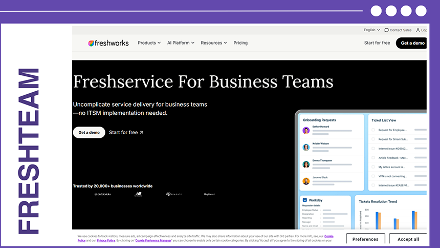 FreshTeam applicant tracking system