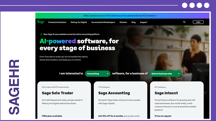 SageHR modular HR platform